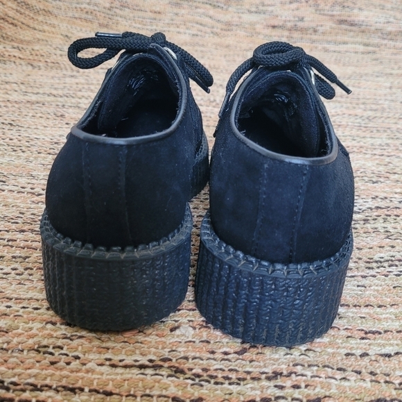 UNDERGROUND Wulfrun Single Black Suede Creeper | UK 3 - Picture 4 of 7